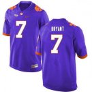 MEN'S CLEMSON TIGERS #7 AUSTIN BRYANT PURPLE JERSEY