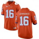 MEN'S CLEMSON TIGERS #16 TREVOR LAWRENCE ORANGE JERSEY