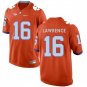 MEN'S CLEMSON TIGERS #16 TREVOR LAWRENCE ORANGE JERSEY