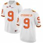 MEN'S CLEMSON TIGERS #9 TRAVIS ETIENNE WHITE JERSEY