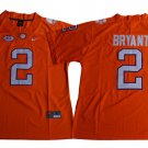 Men's CLEMSON TIGERS #2 Kelly Bryant Orange Limited Stitched Jersey