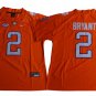Men's CLEMSON TIGERS #2 Kelly Bryant Orange Limited Stitched Jersey