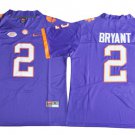 Men's CLEMSON TIGERS #2 Kelly Bryant Purple Limited Stitched Jersey
