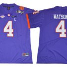 Men's CLEMSON TIGERS #4 Deshaun Watson Purple Limited Stitched Jersey