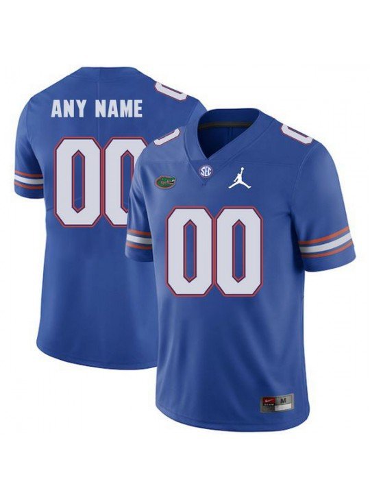 MEN'S 2018 NEW FLORIDA GATORS CUSTOMIZED BLUE JERSEY
