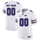Men's FLORIDA GATORS CUSTOMIZED WHITE JERSEY