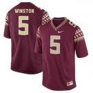 MEN'S FLORIDA STATE SEMINOLES #5 JAMEIS WINSTON RED JERSEY