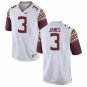 MEN'S FLORIDA STATE SEMINOLES #3 DERWIN JAMES WHITE JERSEY