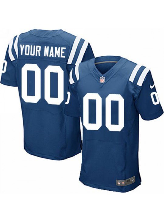 MEN'S Indianapolis Colts Customized Blue Jersey