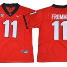 Men's Georgia Bulldogs #11 Jake Fromm Red Limited Stitched Jersey