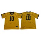 MEN'S MICHIGAN WOLVERINES #10 TOM BRADY MAIZE JERSEY