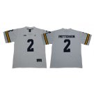 MEN'S MICHIGAN WOLVERINES #2 SHEA PATTERSON WHITE JERSEY