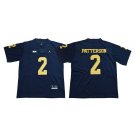 MEN'S MICHIGAN WOLVERINES #2 SHEA PATTERSON BLUE JERSEY