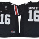 Men's Ohio State Buckeyes #16 J. T. Barrett IV Black Limited Jersey