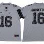 Men's Buckeyes #16 J. T. Barrett IV Light Gray Alternate Legend Limited Jersey