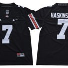 Men's Buckeyes #7 Dwayne Haskins Jr Black Limited Stitched Jersey