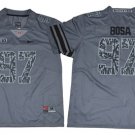 Men's Buckeyes #97 Joey Bosa Gray New Alternate Legend Limited Jersey
