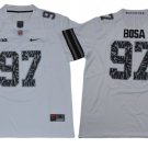Men's Buckeyes #97 Joey Bosa Light Gray Alternate Legend Limited Jersey