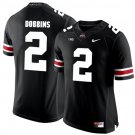 Men's Nike Buckeyes #2 J.K. Dobbins Black Limited Stitched NCAA Jersey