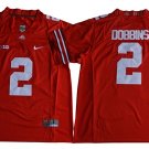 Men's Nike Buckeyes #2 J.K. Dobbins Red Limited Stitched NCAA Jersey