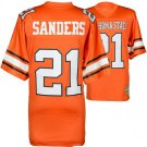 MEN'S OKLAHOMA STATE COWBOYS #21 BARRY SANDERS THROWBACK ORANGE JERSEY