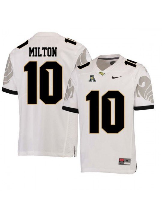 MEN'S UCF KNIGHTS #10 MCKENZIE MILTON WHITE JERSEY