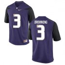MEN'S WASHINGTON HUSKIES #3 JAKE BROWNING PURPLE JERSEY