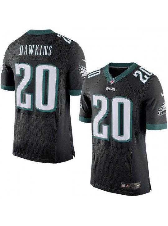 MEN'S Philadelphia Eagles #20 Brian Dawkins Black Jersey