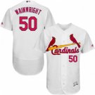 MEN'S ST. LOUIS CARDINALS #50 ADAM WAINWRIGHT HOME WHITE FLEXBASE JERSEY