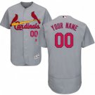 MEN'S ST. LOUIS CARDINALS CUSTOMIZED GRAY FLEXBASE JERSEY