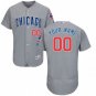 MEN'S CHICAGO CUBS CUSTOMIZED GRAY FLEXBASE JERSEY