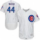 MEN'S CHICAGO CUBS #44 ANTHONY RIZZO HOME WHITE FLEXBASE JERSEY