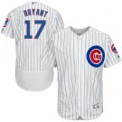MEN'S CHICAGO CUBS #17 KRIS BRYANT HOME WHITE FLEXBASE JERSEY