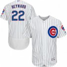 MEN'S CHICAGO CUBS #22 JASON HEYWARD HOME WHITE FLEXBASE JERSEY