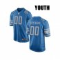 Youth Detroit Lions Customized Blue Jersey