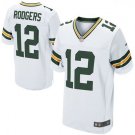 GREEN BAY PACKERS #12 AARON RODGERS WHITE JERSEY