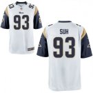 Los Angeles Rams #93 Ndamukong Suh White Jersey