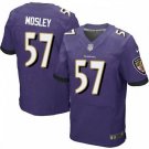 BALTIMORE RAVENS #57 C.J. MOSLEY PURPLE JERSEY