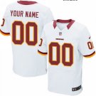 Washington Redskins Customized White Jersey