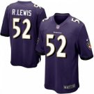 YOUTH BALTIMORE RAVENS #52 RAY LEWIS PURPLE JERSEY