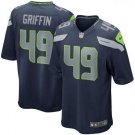 MEN'S SEATTLE SEAHAWKS #49 SHAQUEM GRIFFIN BLUE JERSEY