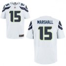 MEN'S SEATTLE SEAHAWKS #15 BRANDON MARSHALL WHITE JERSEY