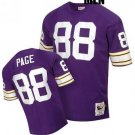 MEN'S MINNESOTA VIKINGS #88 ALAN PAGE PURPLE THROWBACK JERSEY