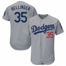 MEN'S LOS ANGELES DODGERS #35 CODY BELLINGER GRAY FLEXBASE JERSEY