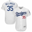 LOS MEN'S ANGELES DODGERS #35 CODY BELLINGER HOME WHITE FLEXBASE JERSEY