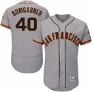 MEN'S SAN FRANCISCO GIANTS #40 MADISON BUMGARNER GRAY FLEXBASE JERSEY