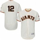 MEN'S SAN FRANCISCO GIANTS #12 JOE PANIK HOME IVORY FLEXBASE JERSEY