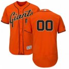 MEN'S SAN FRANCISCO GIANTS CUSTOMIZED ORANGE FLEXBASE JERSEY