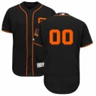 MEN'S SAN FRANCISCO GIANTS CUSTOMIZED BLACK FLEXBASE JERSEY