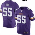 MEN'S MINNESOTA VIKINGS #55 ANTHONY BARR PURPLE JERSEY